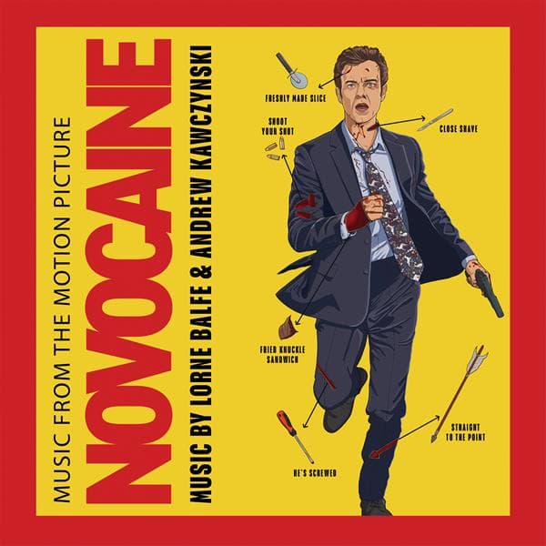 Lorne Balfe & Andrew Kawczynski - Novocaine (LP) (Original Soundtrack) (Coloured Vinyl)