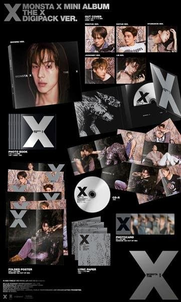 MONSTA X THE X (DIGIPACK VER.)