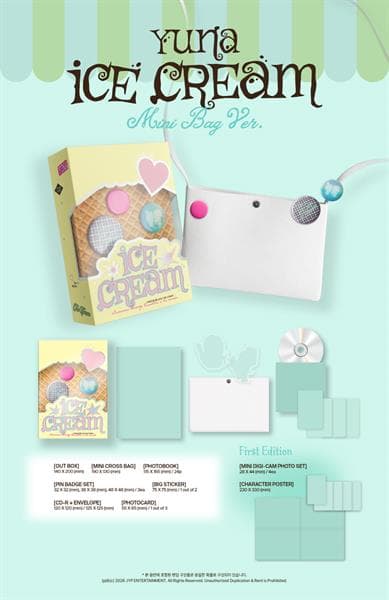 Yuna (itzy) - Ice cream (mini bag ver.) (md ver.)
