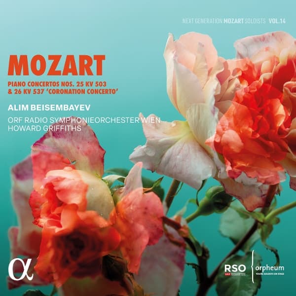 Alim Beisembayev, ORF Radio Symphonieorchester Wien, Howard Griffiths - Mozart: Piano Concertos Nos. 25 Kv 503 & 26 Kv 537 Coronation Concerto (CD)