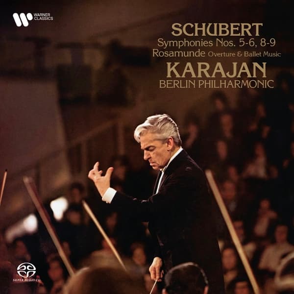 Berliner Philharmoniker & Herbert Von Karajan - Schubert: Symphonies Nos. 5-6, 8-9 / Rosamunde (2 CD)