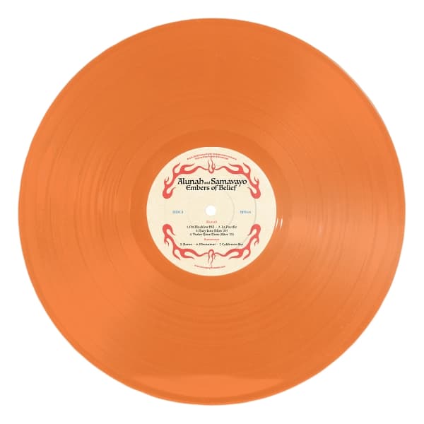 Alunah & Samavayo - Embers Of Belief (LP) (Coloured Vinyl)