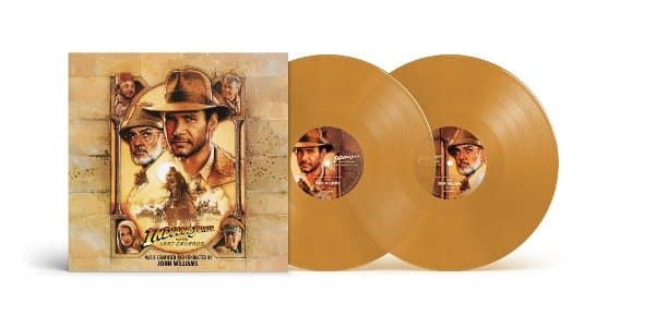 John Williams - Indiana Jones And The Last Crusade (2 LP) (Coloured Vinyl) (Original Soundtrack)