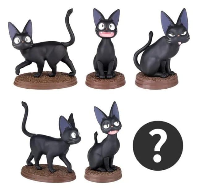 Kiki\'s Delivery Service Mini Figures Collection Jiji 5 cm Blind Box Assortment (6)