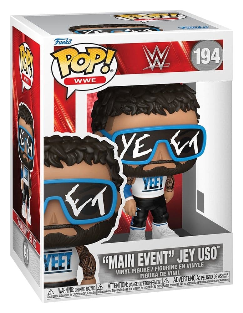 WWE: Funko Pop! - Jey Uso (Vinyl Figure 194)