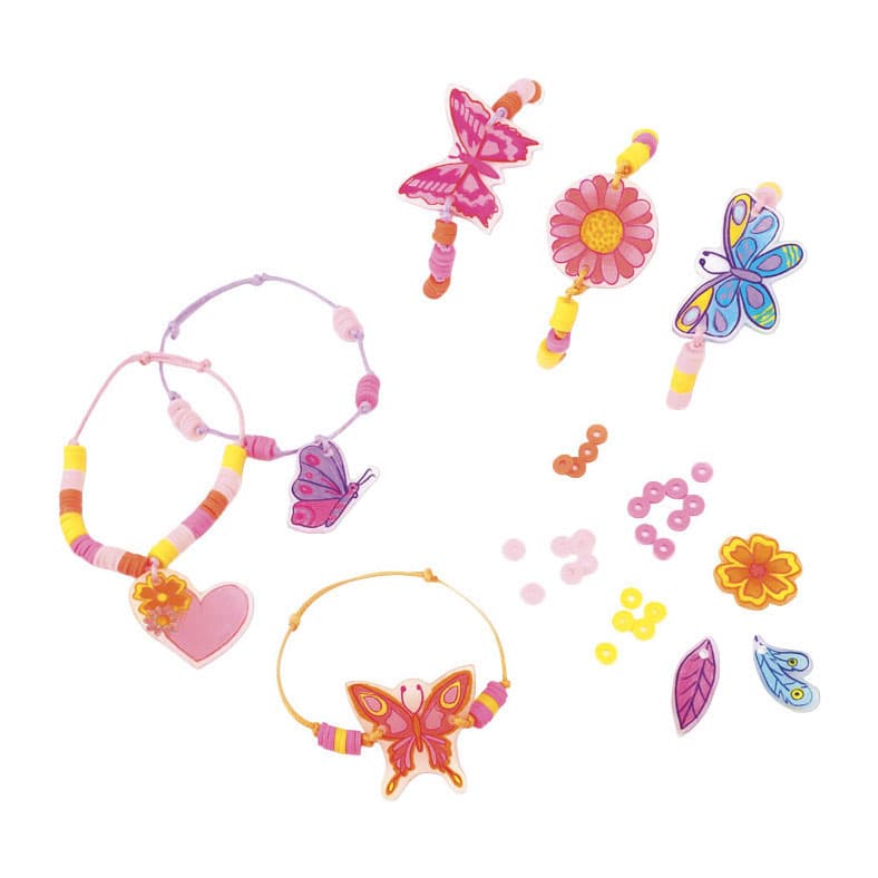 Graine Krimpfolie Set Armbanden Vlinders en Bloemen