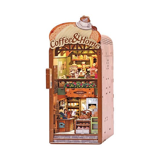 Graine 3D Scene Cosy Coffee Book Nook Modelbouwpakket