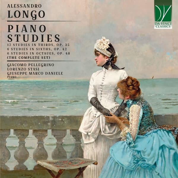 Lorenzo Stasi, Giuseppe Marco Daniele & Giacomo Pellegrino - Alessandro Longo: Piano Studies (The Complete Set) (2 CD)