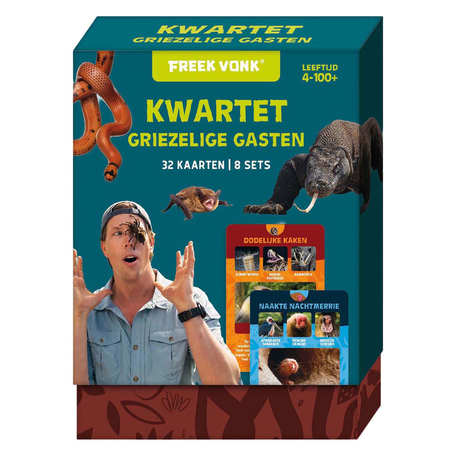 Freek Vonk Dierenkwartet - Griezelige Dieren
