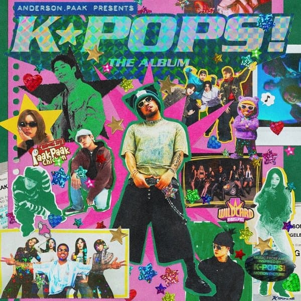 Anderson .Paak - K-Pops! Music from and inspired by K-POPS! Motion Picture (2 LP) (Coloured Vinyl)
