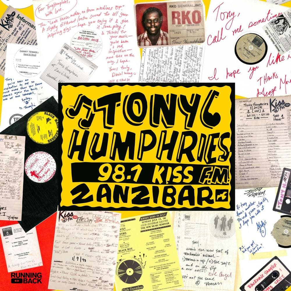 Lp-tony Humphries-running Back Mastermix: Kiss Fm
