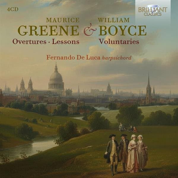 Fernando De Luca - Greene: Overtures, Lessons & Voluntaries (4 CD)