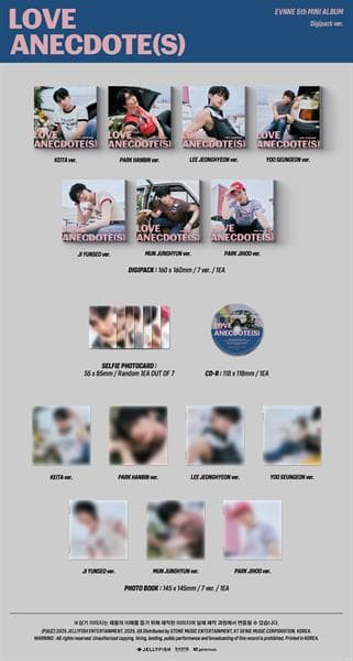 Evnne - Love anecdote(s) (digipack ver.)