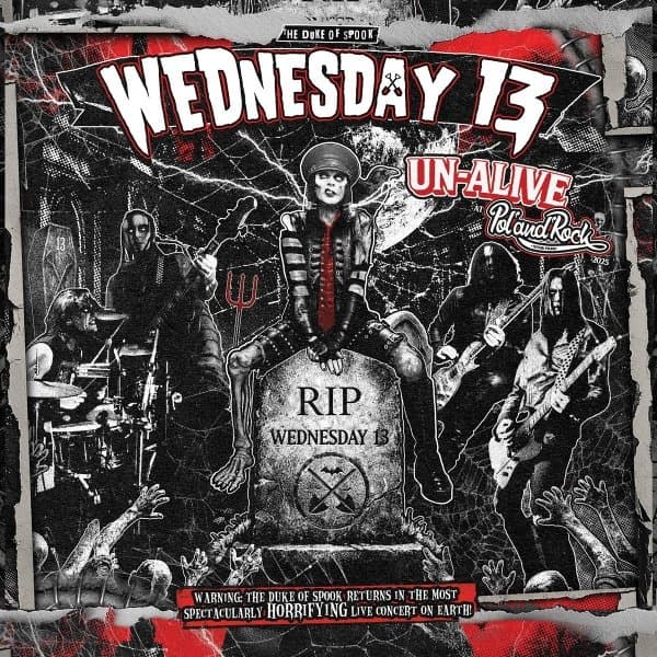 Wednesday 13 - Un-Alive From Pol'and'rock 2025 (CD)