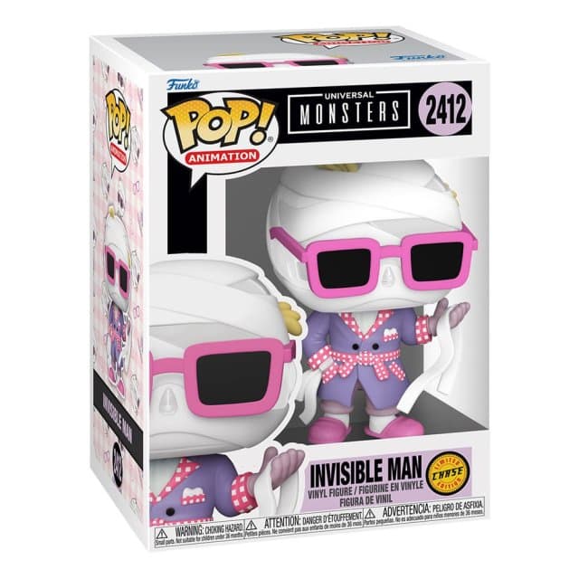 Universal Monsters: Funko Pop! Animation - S6 - Invisible Man (Vinyl Figure 2412)