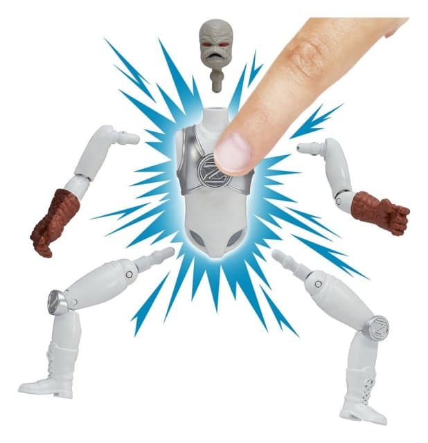 Power Rangers  Evil Space Alien Figure  Z Putty Toys