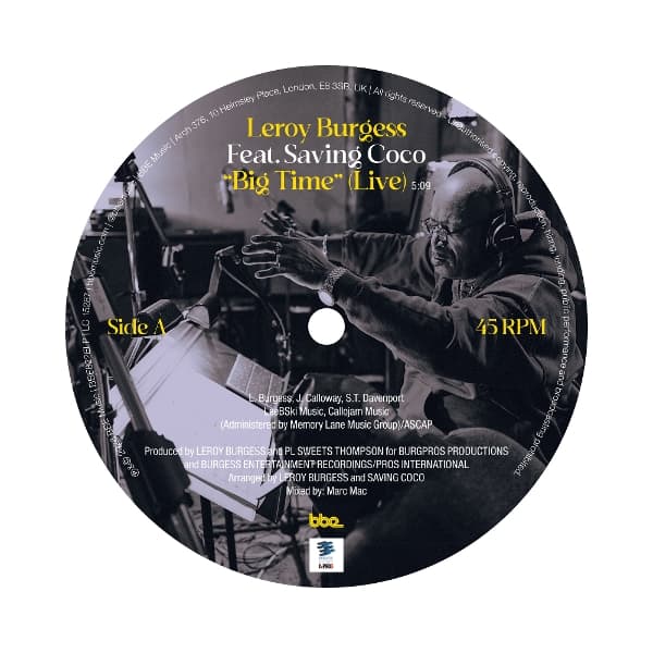 Leroy Burgess - Big Time / Let's Do It (12" Single)