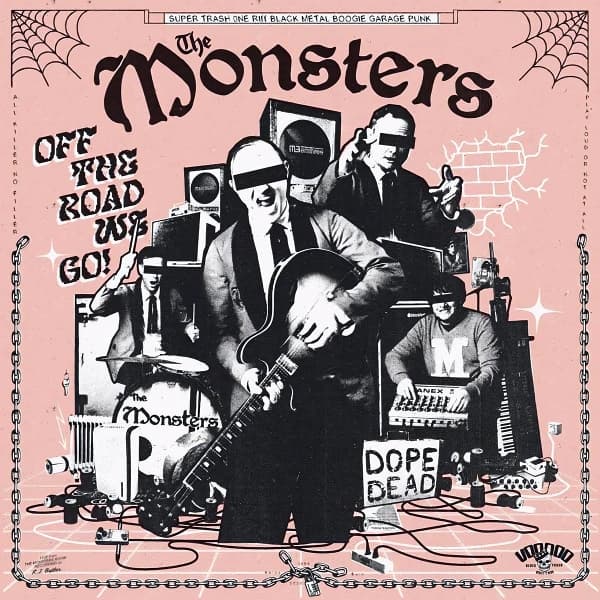 The Monsters - Off The Road We Go (MC)