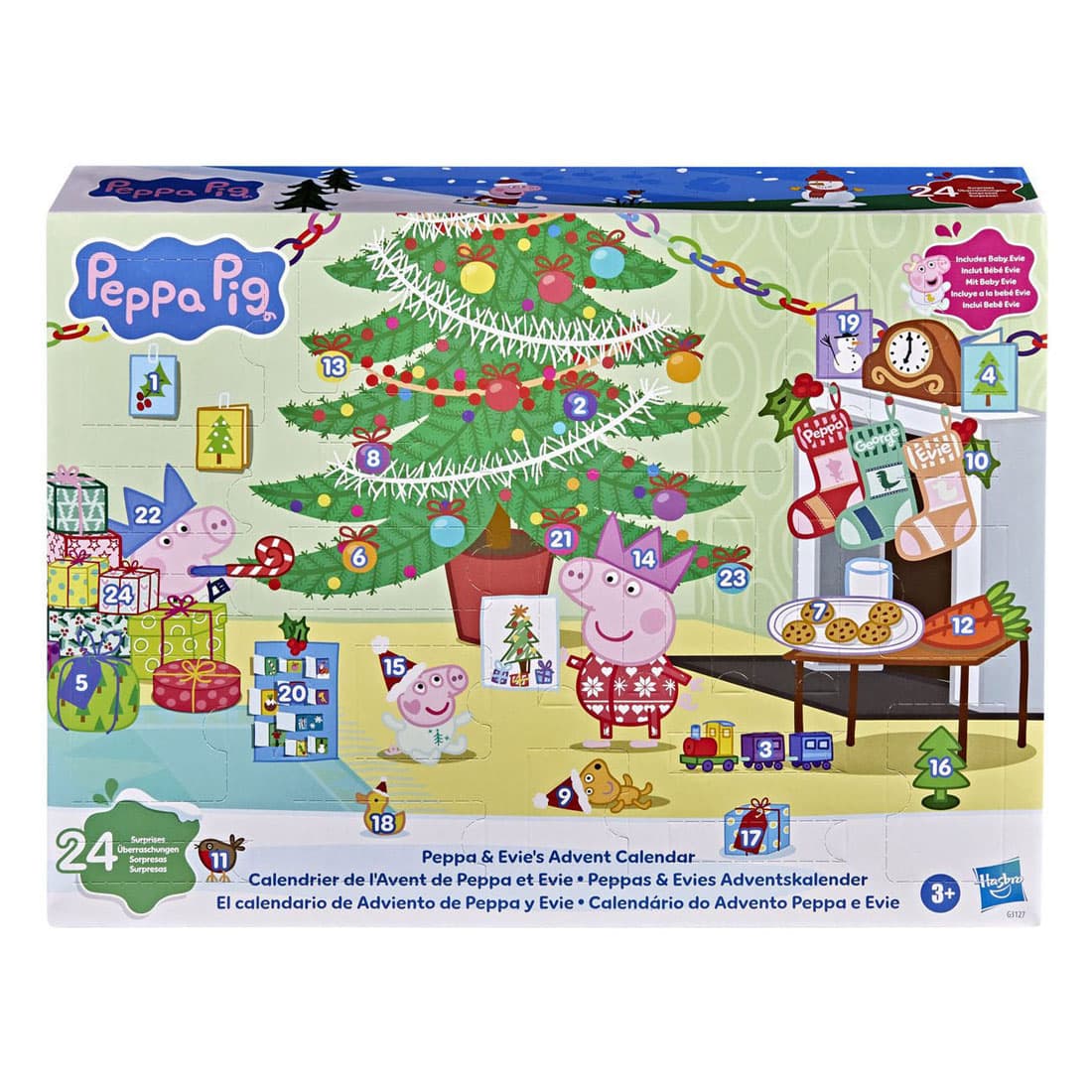 Peppa Pig  Peppas Big Family Advent Calendar Toys