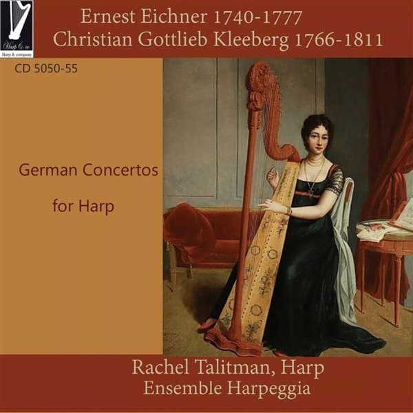 Rachel Talitman - German Concertos For Harp (CD)