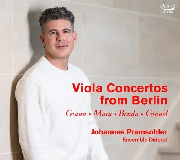 Johannes Pramsohler & Ensemble Diderot - Viola Concertos From Berlin (CD)