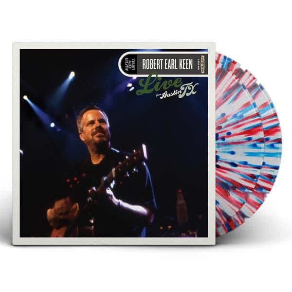 KEEN, ROBERT EARL - Live From Austin. Tx (red/white/blue Splatter Vinyl) (indie Exclusive)