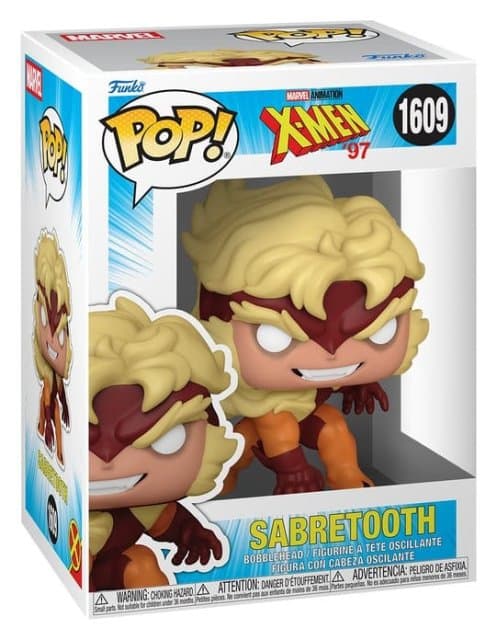 Marvel: Funko Pop! - X-Men \'97 S4 - Sabretooth (Vinyl Figure 1609)