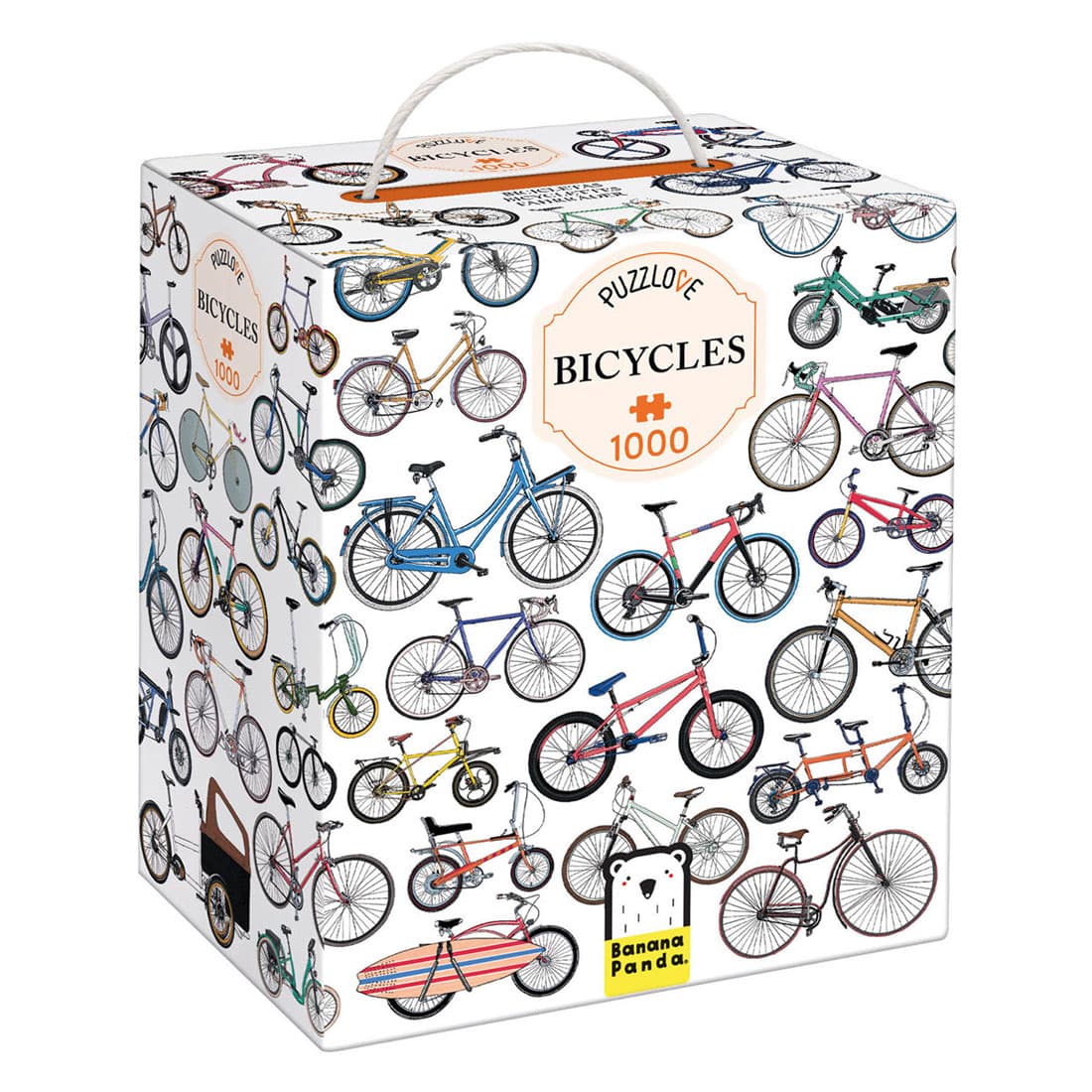 Banana Panda - Puzzlove Fietsen Puzzel - 1000st.