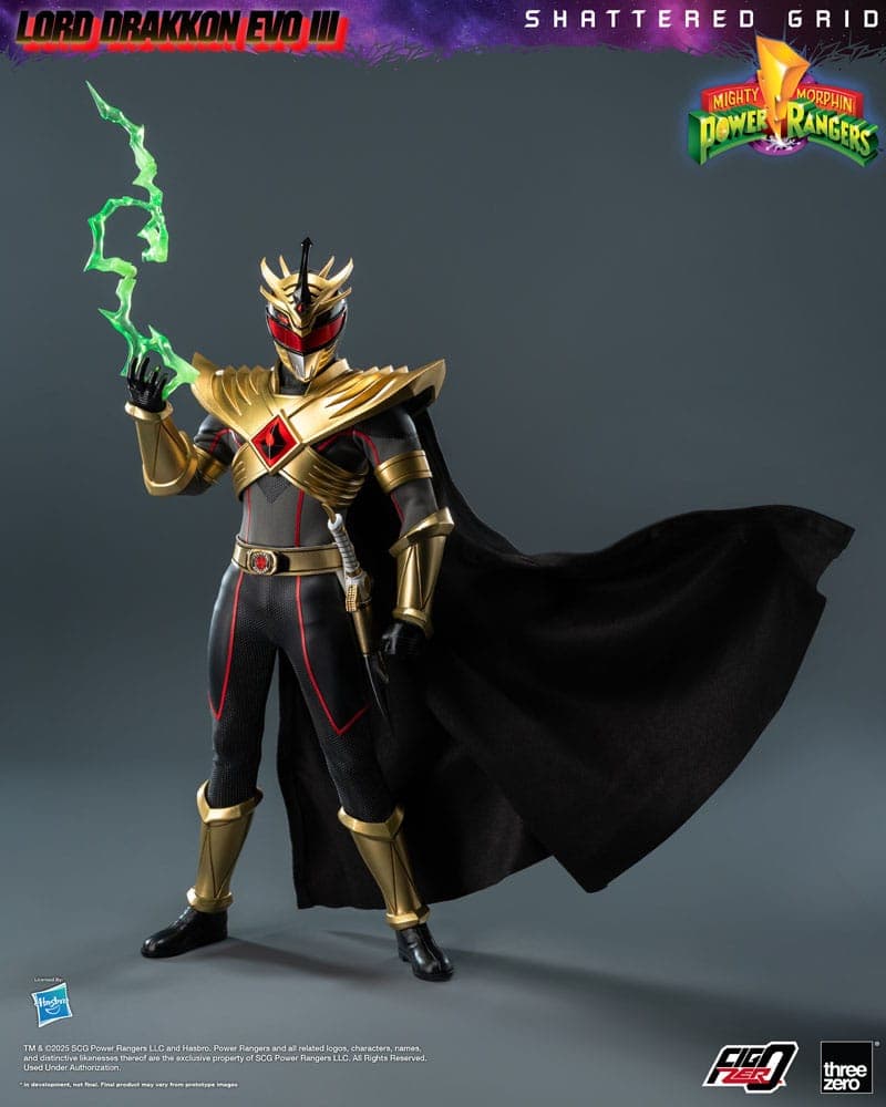 Power Rangers Lord Drakkon Evo III FigZero 1:6 Scale Figure