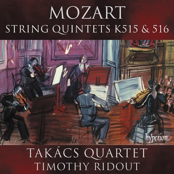 Timothy Ridout, Takács Quartet - Mozart: String Quintets K. 515 & 516 (CD)