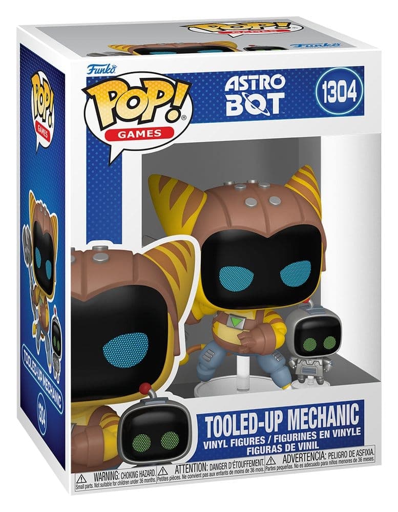 Pop & Buddy Astro Bot - Pop & Buddy Astro Bot Tooled Up Mechanic