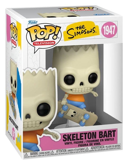 Simpsons (The): Funko Pop! Animation - S23 - Skeleton Bart (Vinyl Figure 1947)