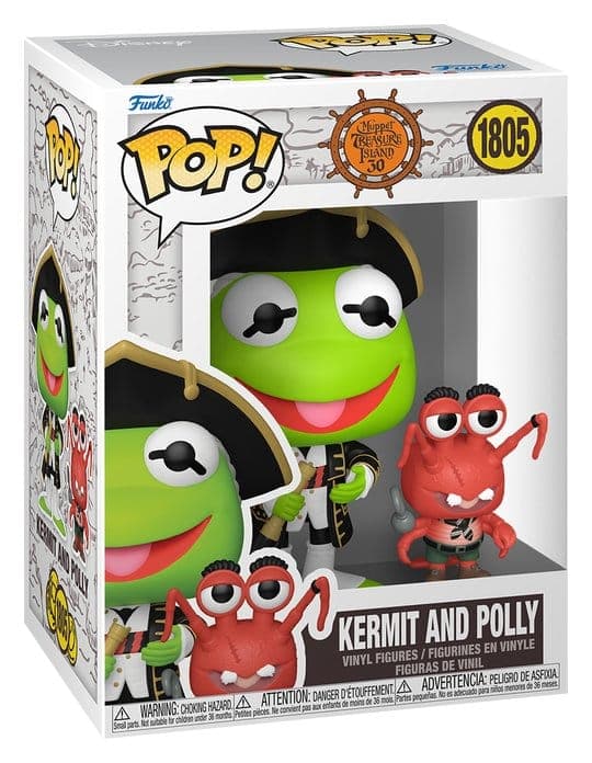 Muppets: Funko Pop! Pop & Buddy - Kermit & Polly (Vinyl Figure 1805)