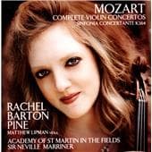 Rachel Barton Pine, The Academy Of St. Martin in The Fields, Sir Neville Marriner - Mozart: Complete Violin Concertos & Sinfonia Concertante (2 CD)