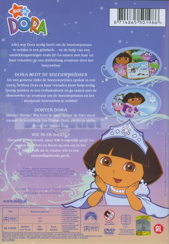 Dora - Redt de sneeuw prinses (DVD)