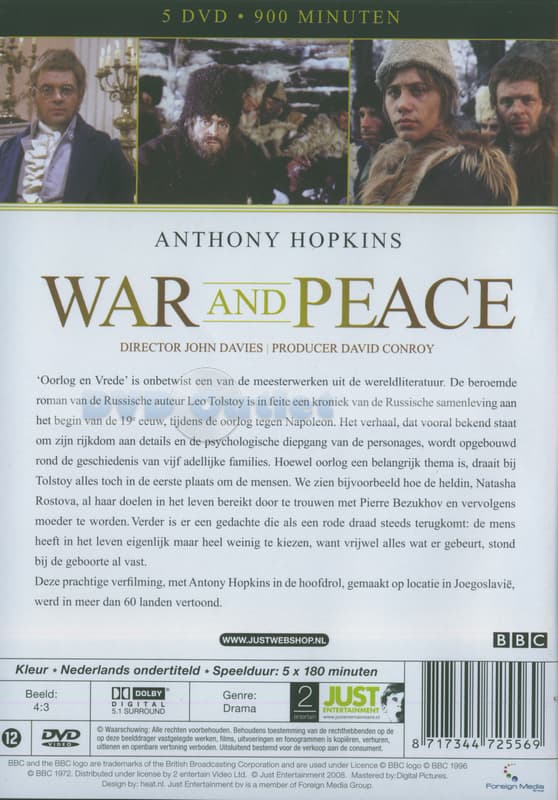 War And Peace (BBC) (DVD)