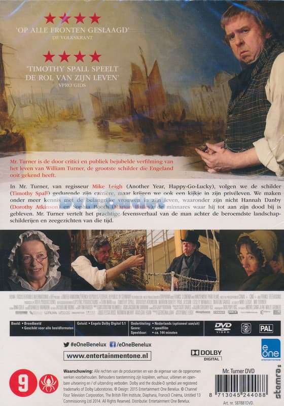 Mr Turner (DVD)
