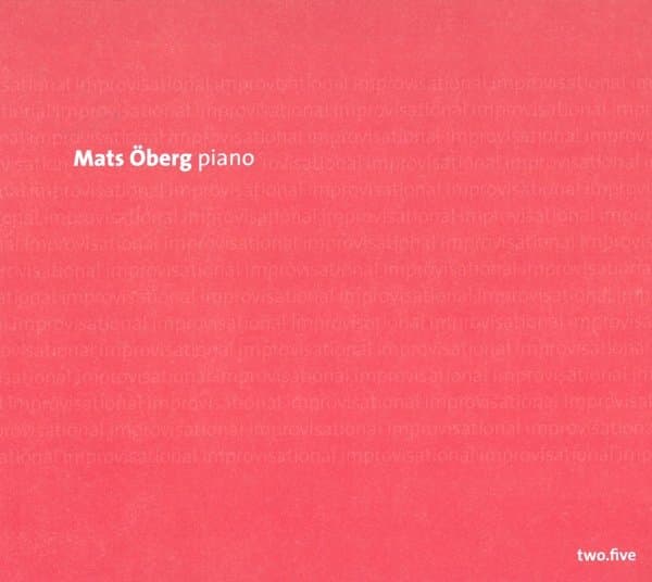 Mats Öberg - Improvisational Two.five (CD)