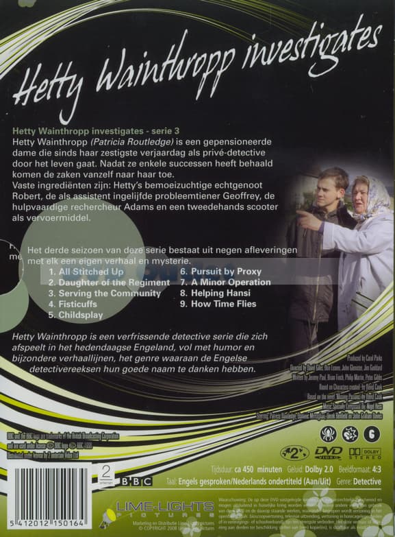 Hetty Wainthropp investigates - Seizoen 3 (DVD)