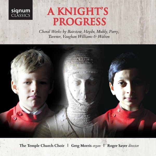 Greg Morris & The Temple Church Choir - A Knight's Progress (Choral Works By Bairstow, Haydn, Muhly, Parry, Tavener, Vaughan Williams & Walton) (CD)
