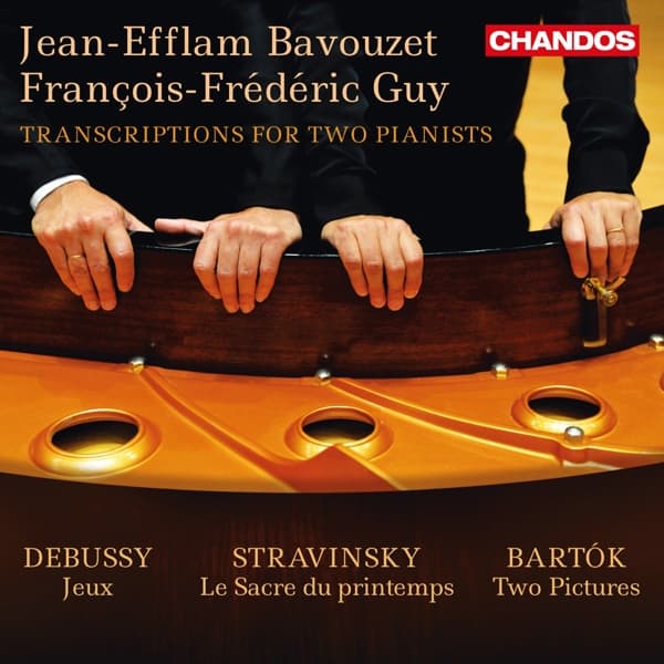François-Frédéric Guy & Jean-Efflam Bavouzet - Transcriptions For Two Pianists (CD)