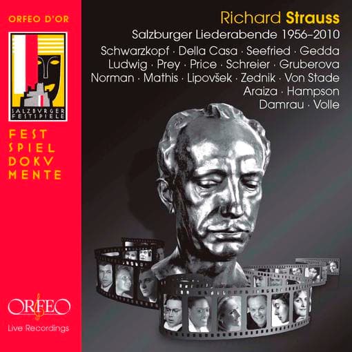 Elisabeth Schwarzkopf, Lisa Della Casa, Irmgard Seefried, Nicolai Gedda, Christa Ludwig - Strauss: Salzburger Liederabende 1956-2010 (2 CD) (Remastered)