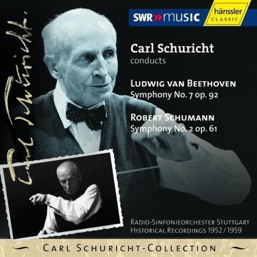 Radio-Sinfonieorchester Stuttgart, Carl Schuricht - Beethoven/Schumann: Symphony No. 7 | Symphony No. 2 (CD)