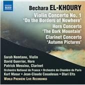Sarah Nemtanu, David Guerrier, Patrick Messina, Orchestre National De France, Orchestre De Chambre De Paris, Kurt Masur, Jean-Claude Casadesus, Olari Elts - El-Khoury: Violin Concerto No.1 'Aux Frontieres De Nulle Part (CD)