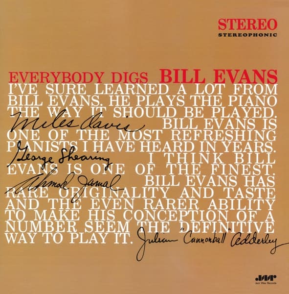 Bill Evans - Everybody Digs Bill Evans (LP) (Limited Edition) (Remastered)