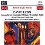 Royal Ballet Sinfonia, David Lloyd-Jones - Lyon: Concerto For Horn And String/Fairytale Suite (CD)
