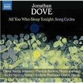 Claire Booth, Patricia Bardon, Nicky Spence, Andrew Matthews-Owen - All You Who Sleep Tonight : Song Cycles (CD)