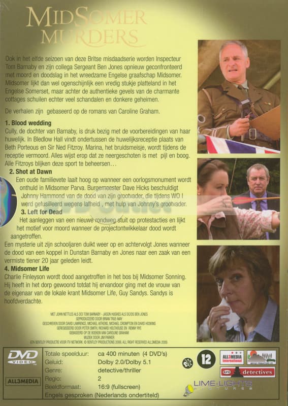 Midsomer murders - Seizoen 11 deel 1 (DVD)