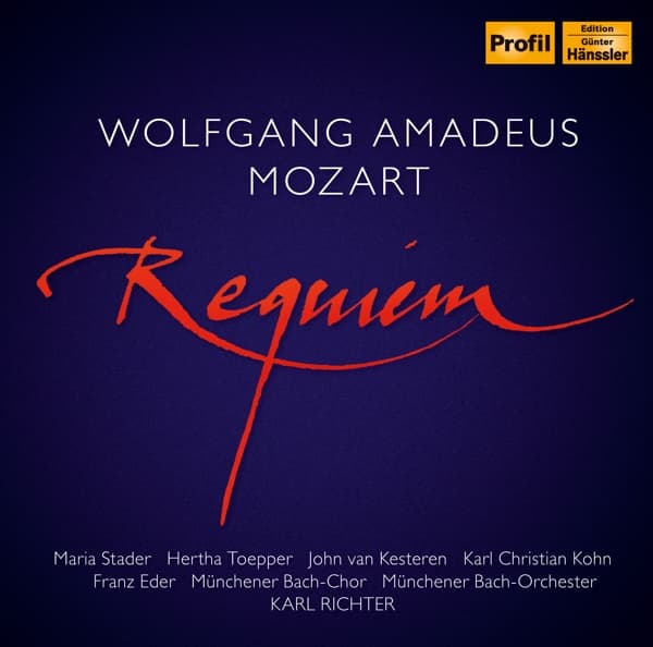 Müchener Bach-Orchester, Karl Richter - Mozart: Requiem (CD)