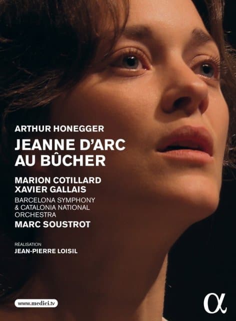 Marion Cotillard, Xavie Gallais, Barcelona Symphony Orchestra, Marc Soustrot - Jeanne D'arc Au Bucher (DVD)